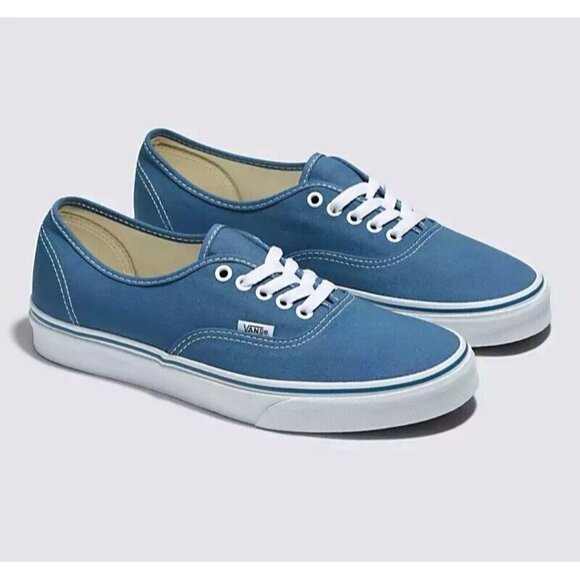Vans Shoes - Vans Off The Wall Womens 721356 Cadet Blue Casual Deck Shoes Sneakers Size 7.5